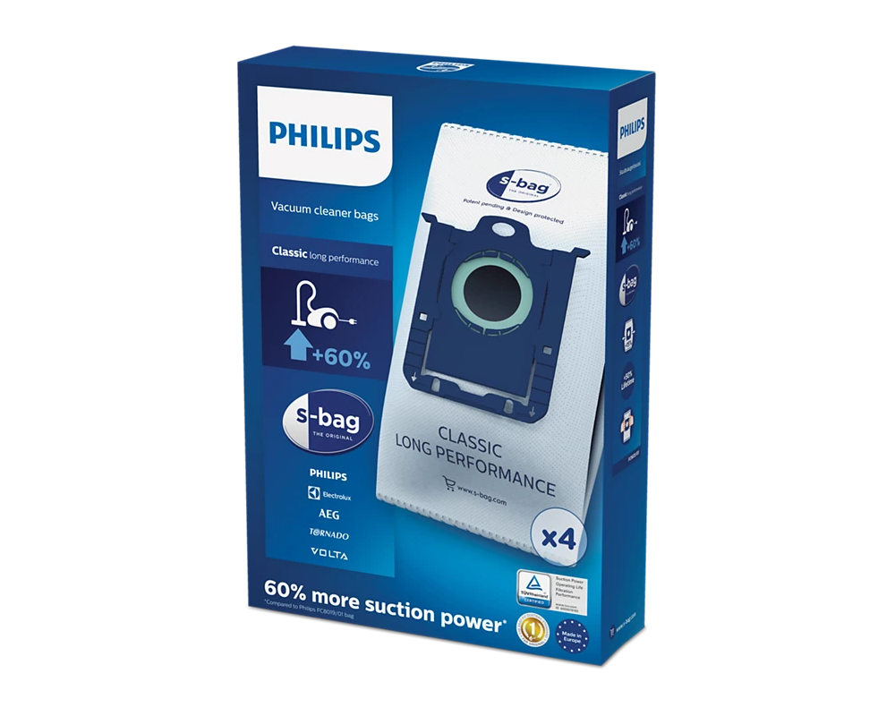 Прахосмукачка PHILIPS FC8021 S-BAG PÖLYPUSSI (4KPL) 3