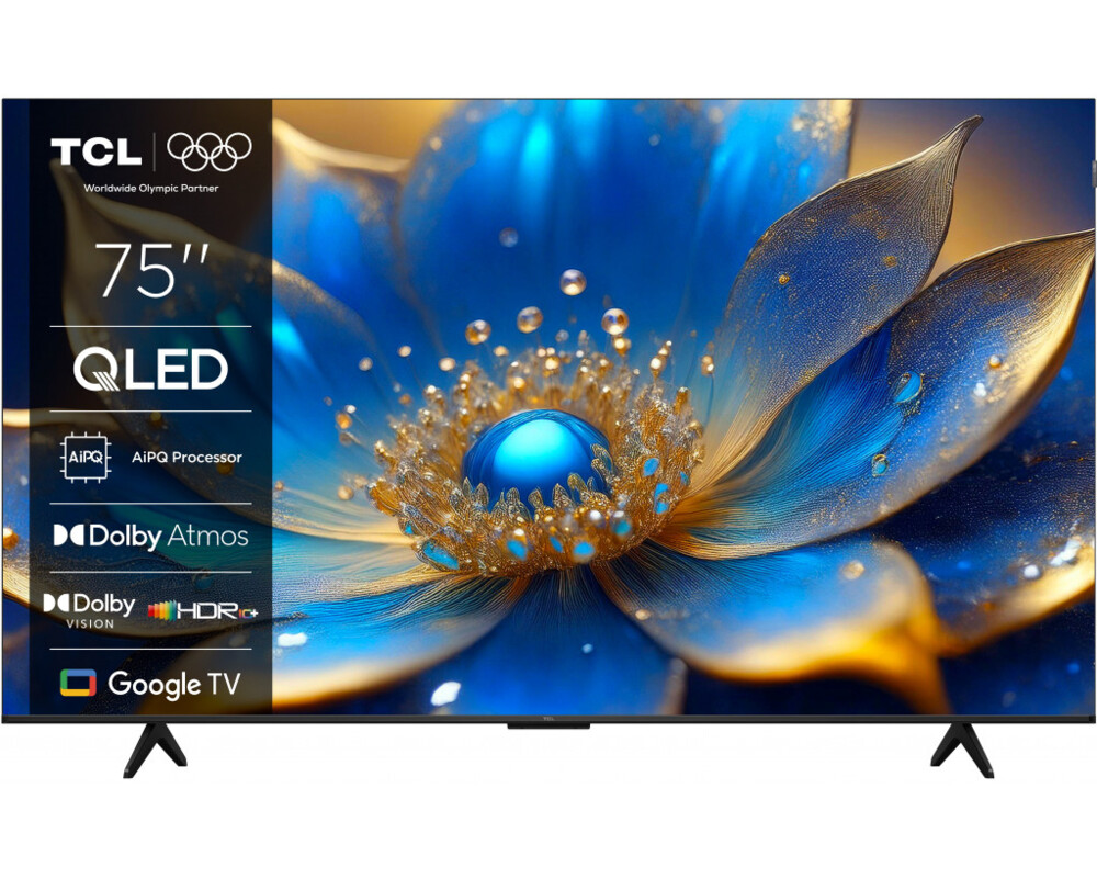 Телевизор TCL 75inch QLED Android TV HDR10+ Bionic Color Optimization Technology Dolby Vision Dolby Atmos 2x10W Телевизор TCL 75inch QLED Android TV HDR10+ Bionic Color Optimization Technology Dolby Vision Dolby Atmos 2x10W