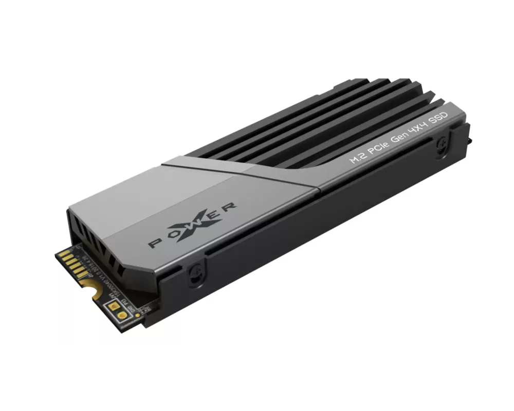 SSD Silicon Power XS75 4TB SSD PCIe Gen4x4 & NVMe 1.4 3