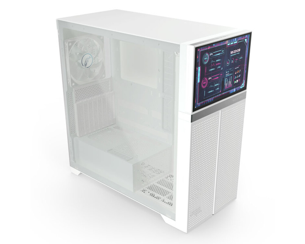 Кутия Valkyrie VK02 LCD White