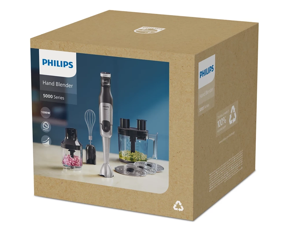 Пасатор PHILIPS Hand blender Series 5000 ProMix 1200W 7