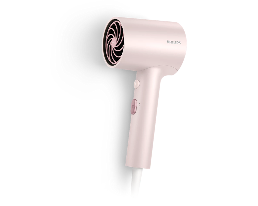 Сешоар PHILIPS  1600W 2 settings ionic care pink 2