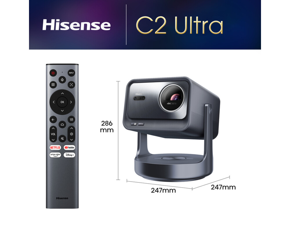 Проектор Hisense C2 Ultra Smart mini  Laser Projector 6
