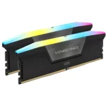 <span>Памет</span> CORSAIR VENGEANCE RGB DDR5 64GB (2 x 32GB) DDR5 6400 CL42-52-52-104 1.35V Intel XMP - BLACK <span class='catalog-num-in-name'>CMH64GX5M2B6400C42</span> - 