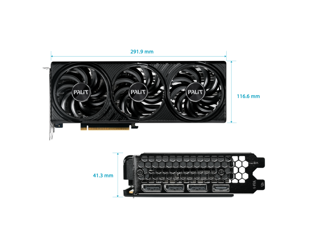 Видеокарта PALIT GeForce RTX 5060 Ti Infinity 3 8GB GDDR7 128 bit 3