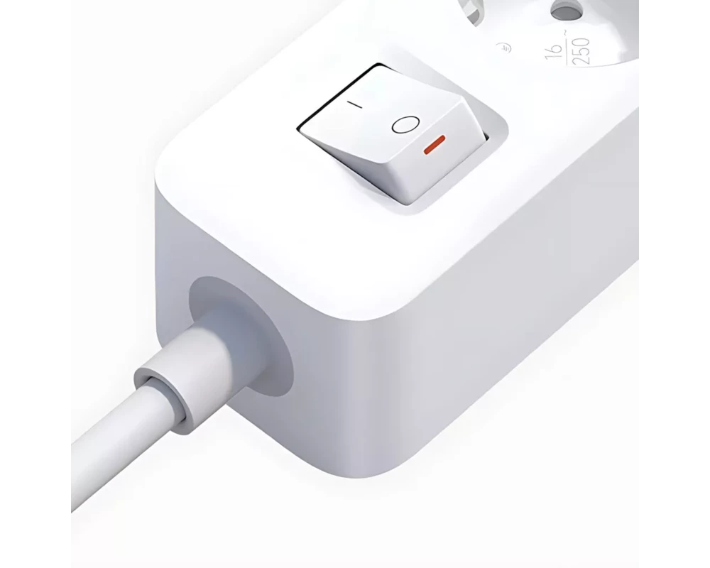 Разклонител Xiaomi 20W Power Strip (2C1A)EU 2