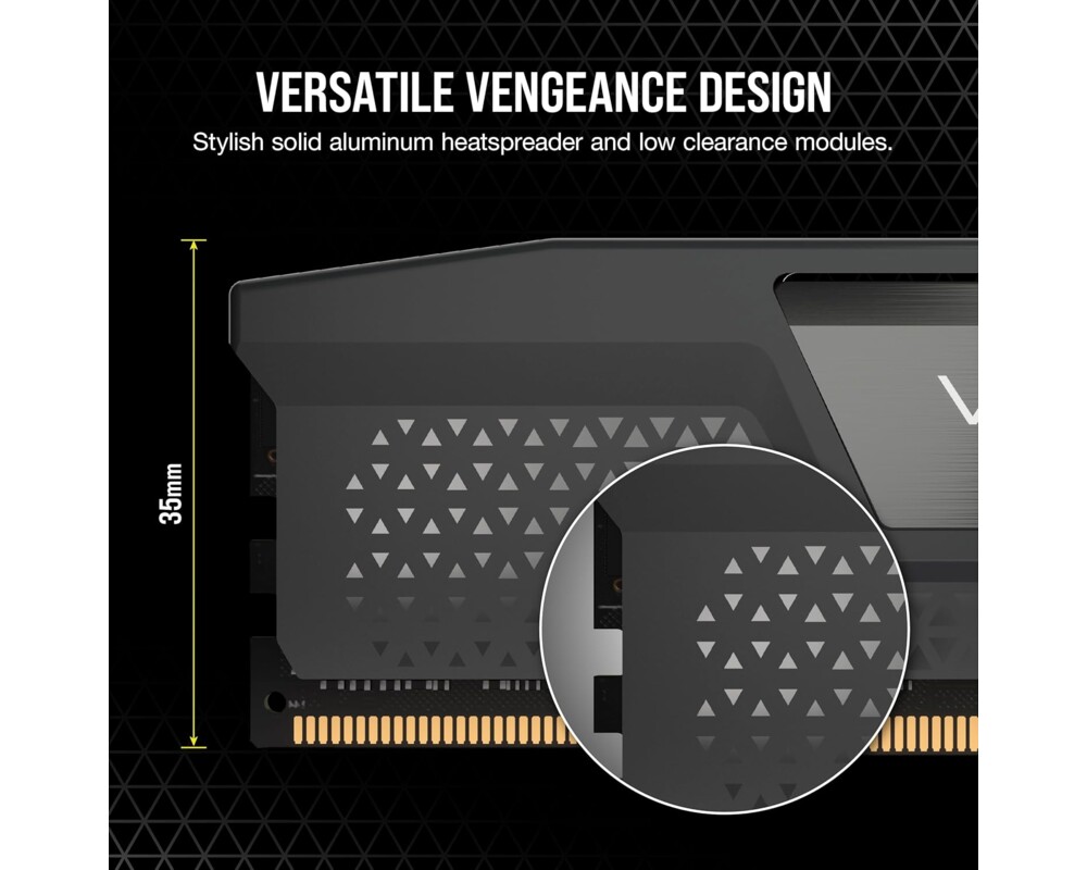 Памет CORSAIR VENGEANCE DDR5 16GB (1 x 16GB) DDR5  5 Памет CORSAIR VENGEANCE DDR5 16GB (1 x 16GB) DDR5  5