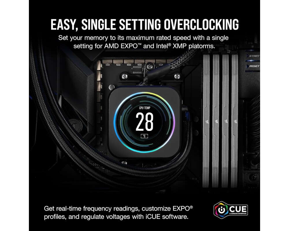 Памет CORSAIR VENGEANCE DDR5 16GB (1 x 16GB) DDR5  4 Памет CORSAIR VENGEANCE DDR5 16GB (1 x 16GB) DDR5  4