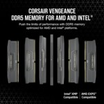 Памет CORSAIR VENGEANCE DDR5 16GB (1 x 16GB) DDR5  2 Памет CORSAIR VENGEANCE DDR5 16GB (1 x 16GB) DDR5  2