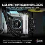 Памет CORSAIR VENGEANCE DDR5 32GB (2 x 16GB) DDR5 6400 CL36-48-48-104 1.35V EXPO & XMP - White 4 Памет CORSAIR VENGEANCE DDR5 32GB (2 x 16GB) DDR5 6400 CL36-48-48-104 1.35V EXPO & XMP - White 4