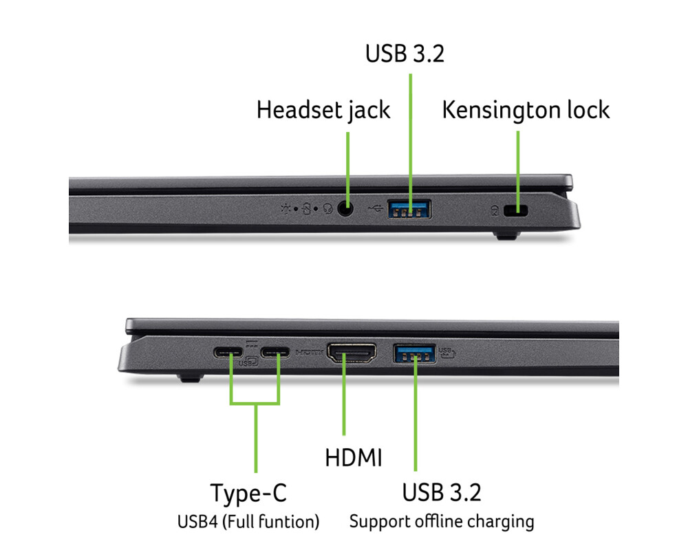 Лаптоп Acer Aspire 15 A15-61M-R7N1 12 Лаптоп Acer Aspire 15 A15-61M-R7N1 12