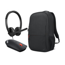  Комплект Lenovo - Мишка ThinkPad, Раница ThinkPad, Слушалки 851307 4Y50X88822_4XD1P83425_4X41C12468 на топ цена - PIC.bg