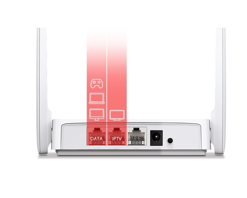Рутер Mercusys AC10 AC1200 двулентов 6