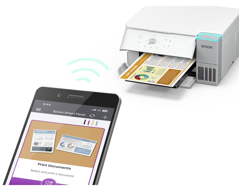 Мултифункционално у-во Epson EcoTank L4366 MFP White 33 4