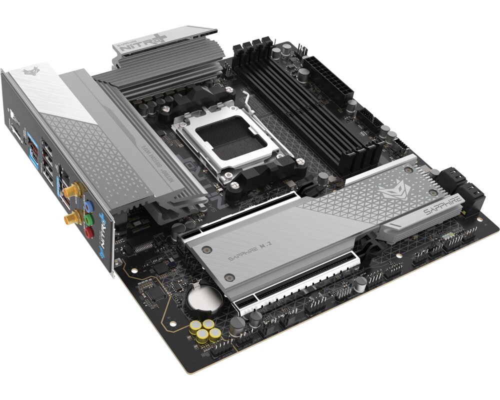 Дънна платка SAPPHIRE AMD B850M AM5 NITRO+ Ryzen R9/R7/R5 4