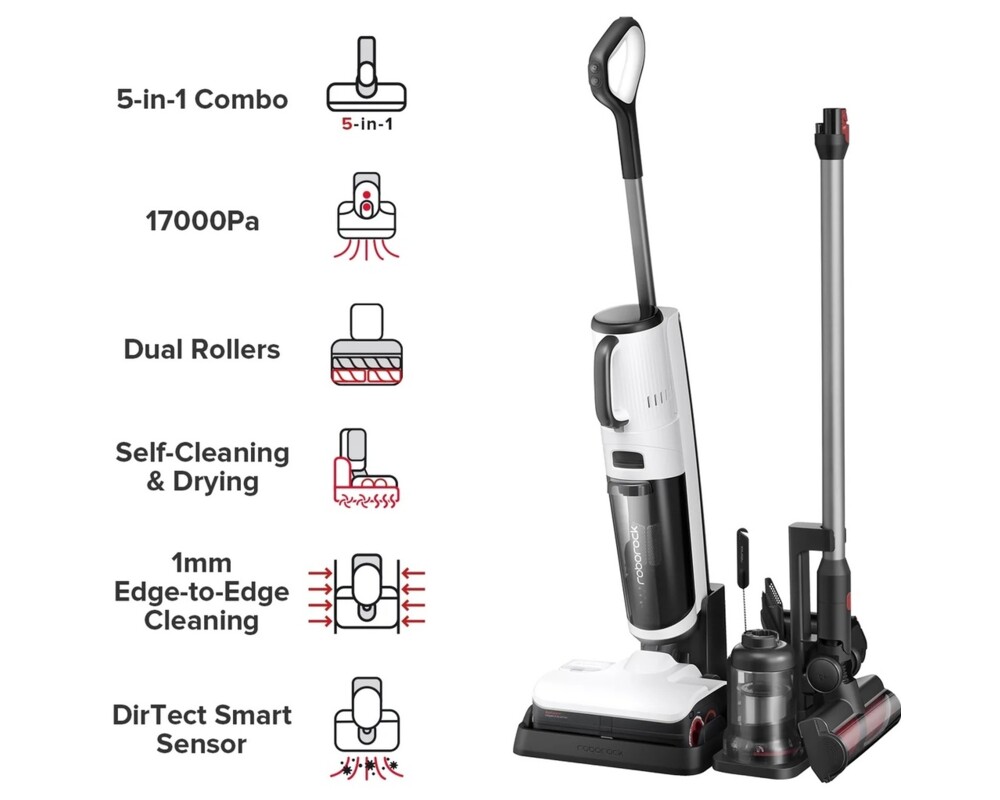 Прахосмукачка Roborock Dyad Pro Combo 2 Прахосмукачка Roborock Dyad Pro Combo 2