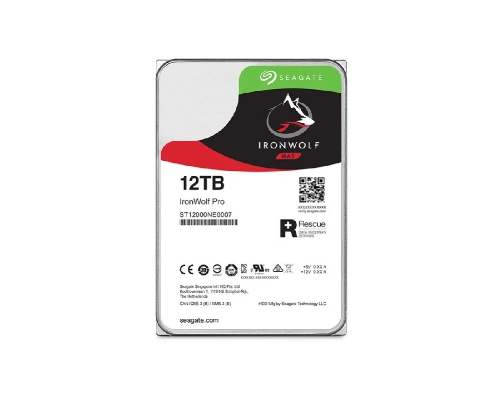 Твърд диск 8x12TB SEAGATE Ironwolf PRO Enterprise NAS HDD 4