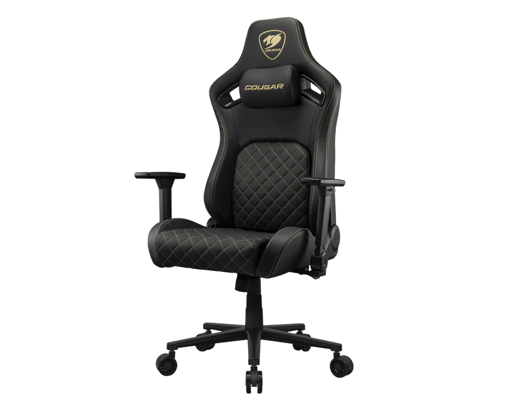 Геймърски стол Cougar Chair Defensor Gold 5