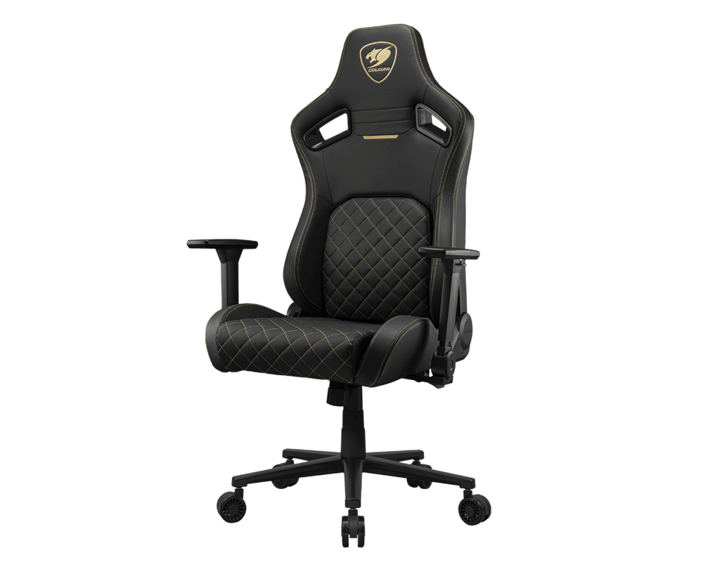 Геймърски стол Cougar Chair Defensor Gold 6