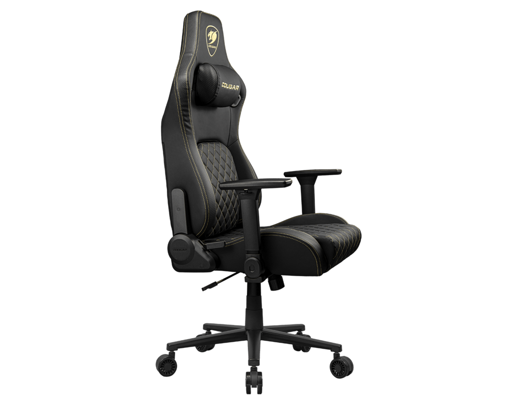Геймърски стол Cougar Chair Defensor Gold 7