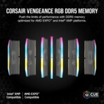 Памет CORSAIR VENGEANCE 32GB (2 x 16GB) DDR5 6400  2 Памет CORSAIR VENGEANCE 32GB (2 x 16GB) DDR5 6400  2