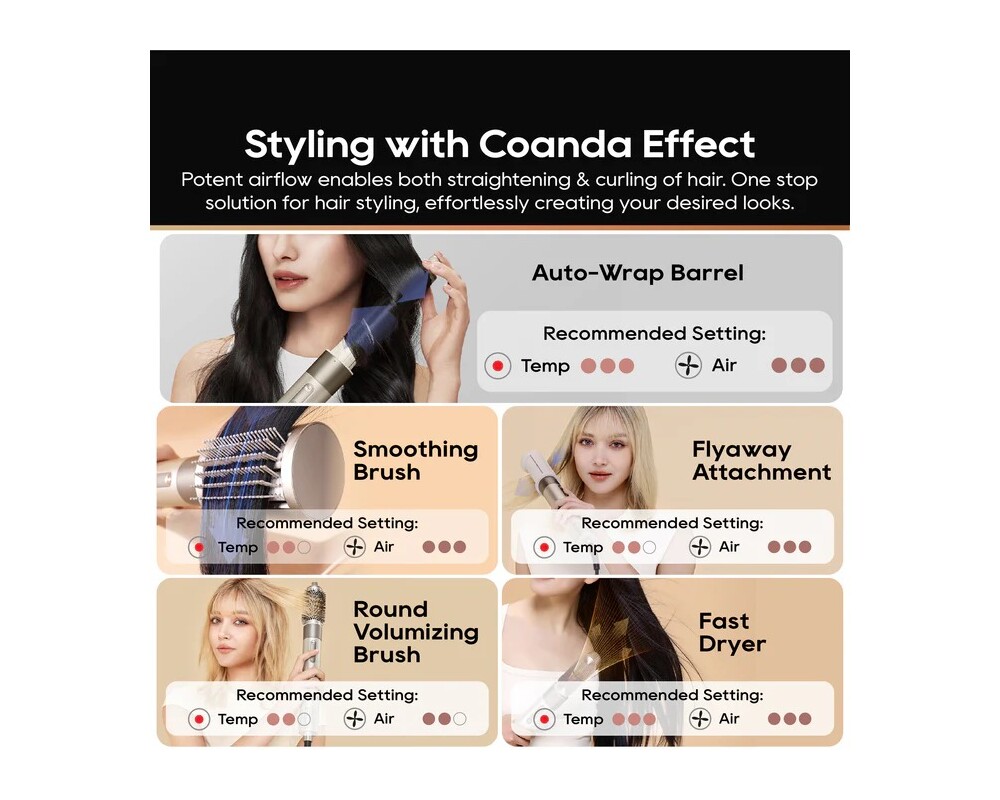 Маша за коса Dreame Airstyle 9