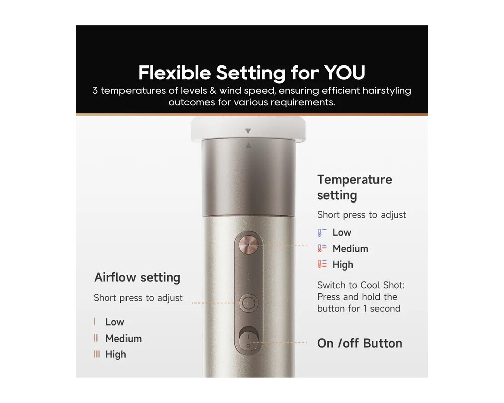 Маша за коса Dreame Airstyle 12