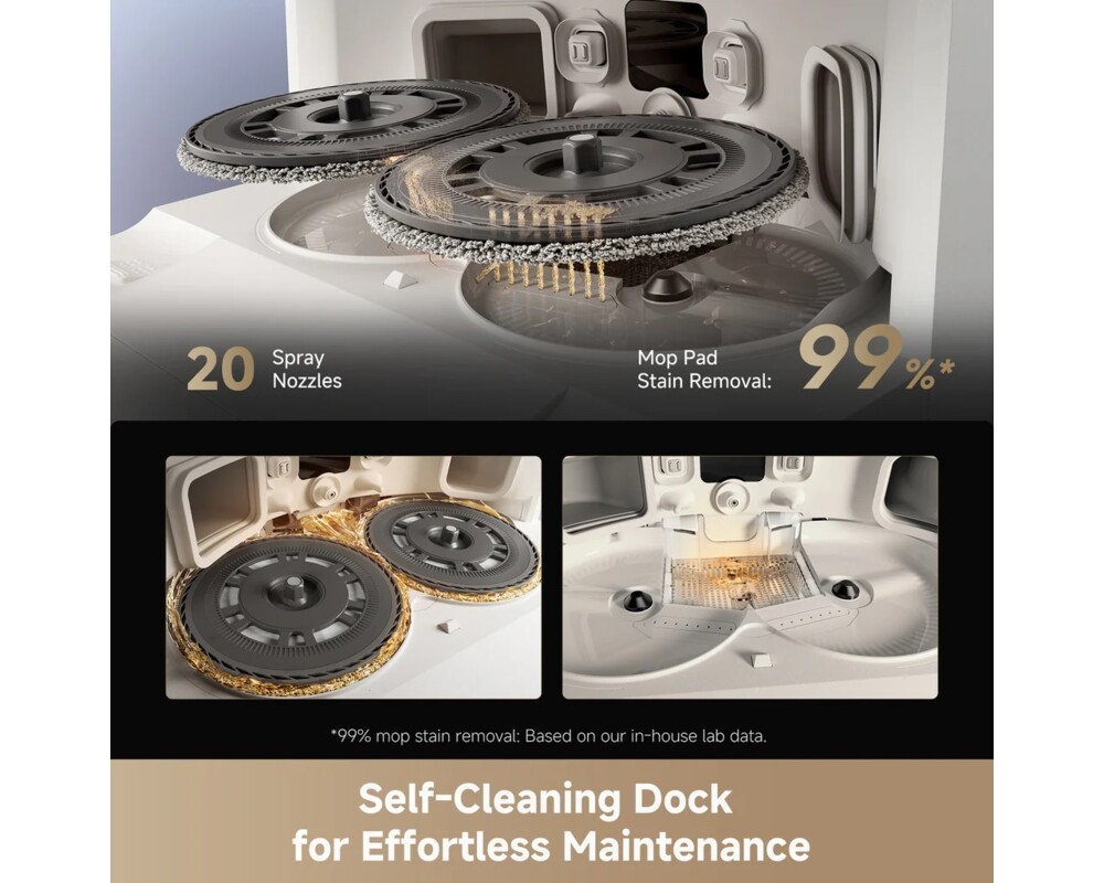 Смарт прахосмукачка Dreame L40s Ultra Robot Vacuum 6 Смарт прахосмукачка Dreame L40s Ultra Robot Vacuum 6