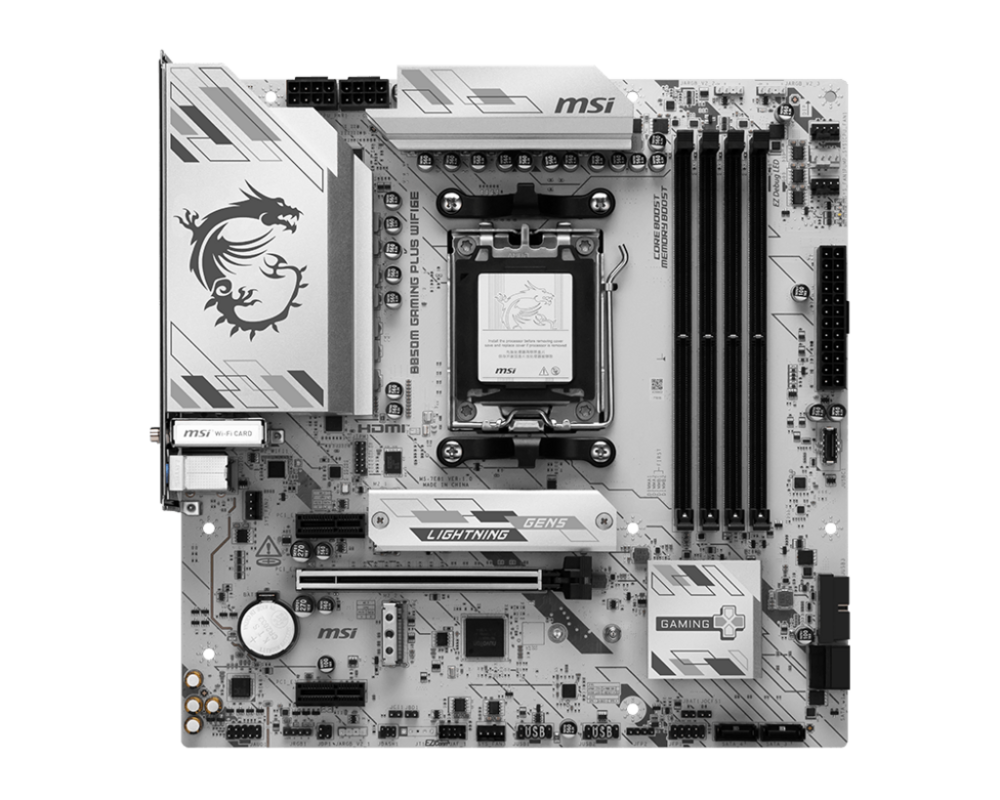 Дънна платка MSI B850M GAMING PLUS WIFI6E 2