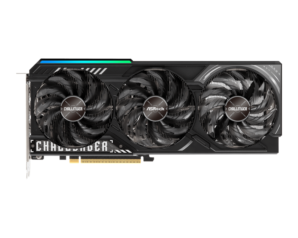 Видеокарта ASROCK AMD Radeon RX 9070 XT Challenger 16GB GDDR6 256-bit 2