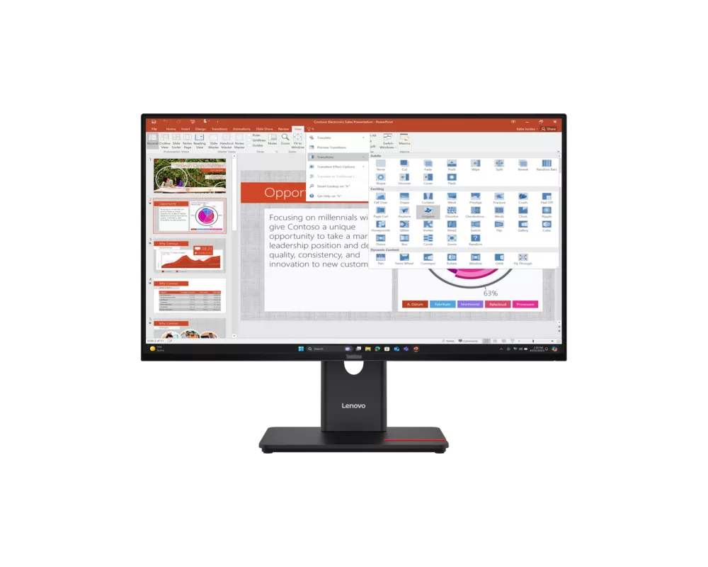 Монитор 27" Lenovo ThinkVision T27-40 3
