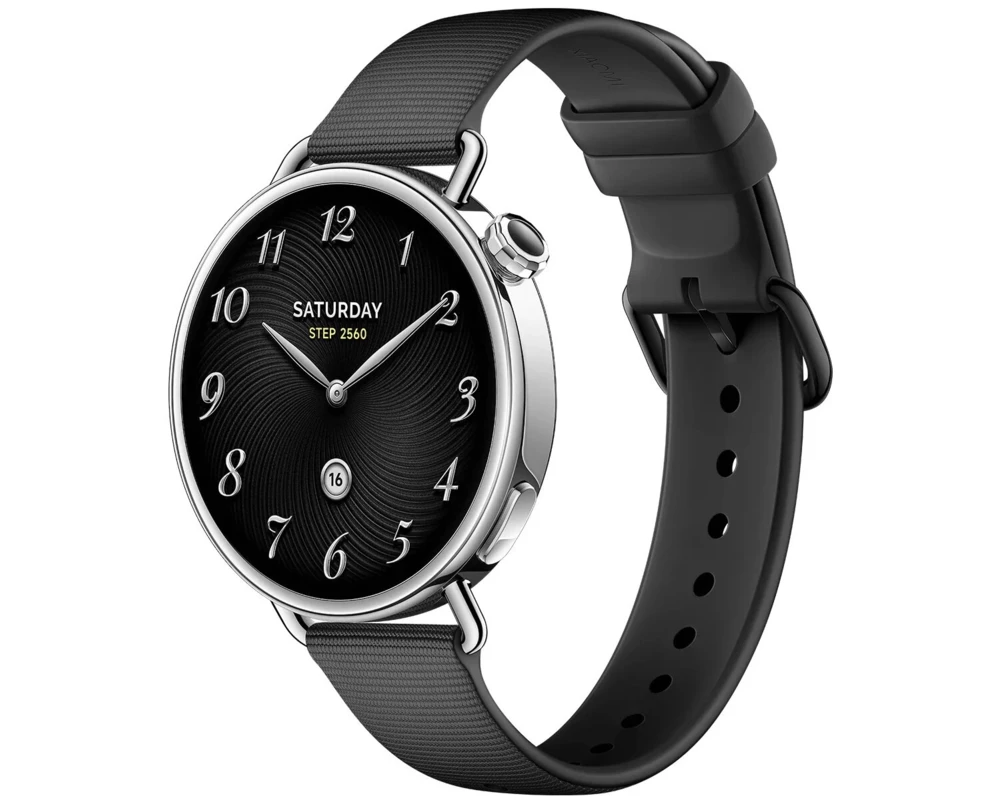 Smart часовник Xiaomi Watch S4 41mm Fluororubber Strap(Black) 2