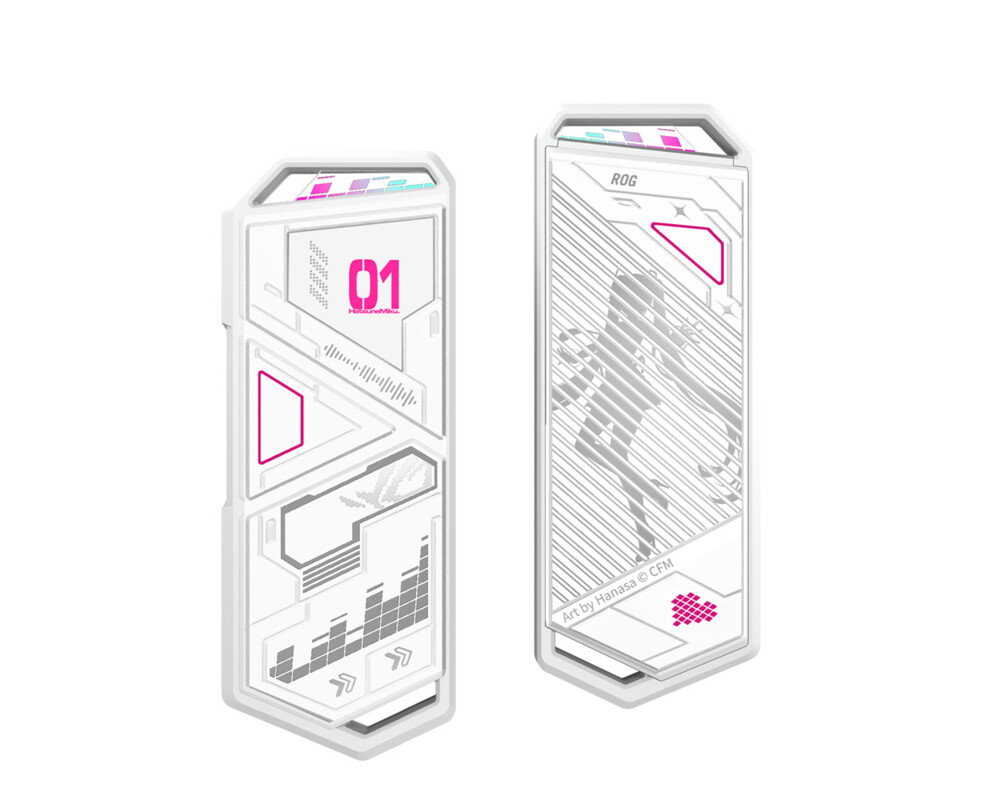 Аксесоар за съхранение Външна кутия за SSD M.2 NVMe ASUS ROG Strix Arion Hatsune Miku Edition 4