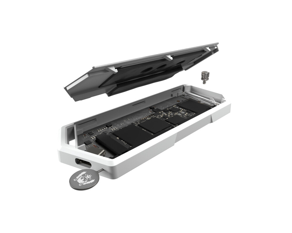 Аксесоар за съхранение Външна кутия за SSD M.2 NVMe ASUS ROG Strix Arion Hatsune Miku Edition 8
