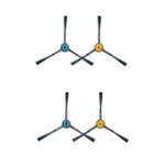 <span>Аксесоар за прахосмукачки</span> Странични четки за прахосмукачка робот EUREKA J12 - 4 бр. <span class='catalog-num-in-name'>J12-SBX4</span> - 