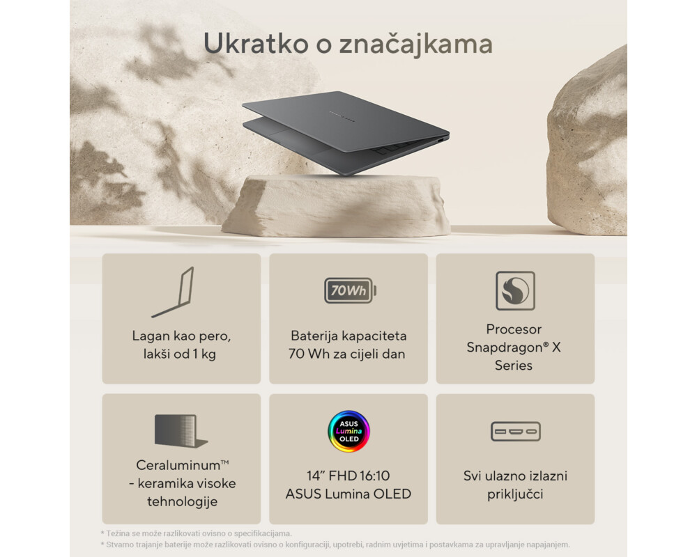 Лаптоп ASUS Zenbook A14 UX3407RA-QD026X 4