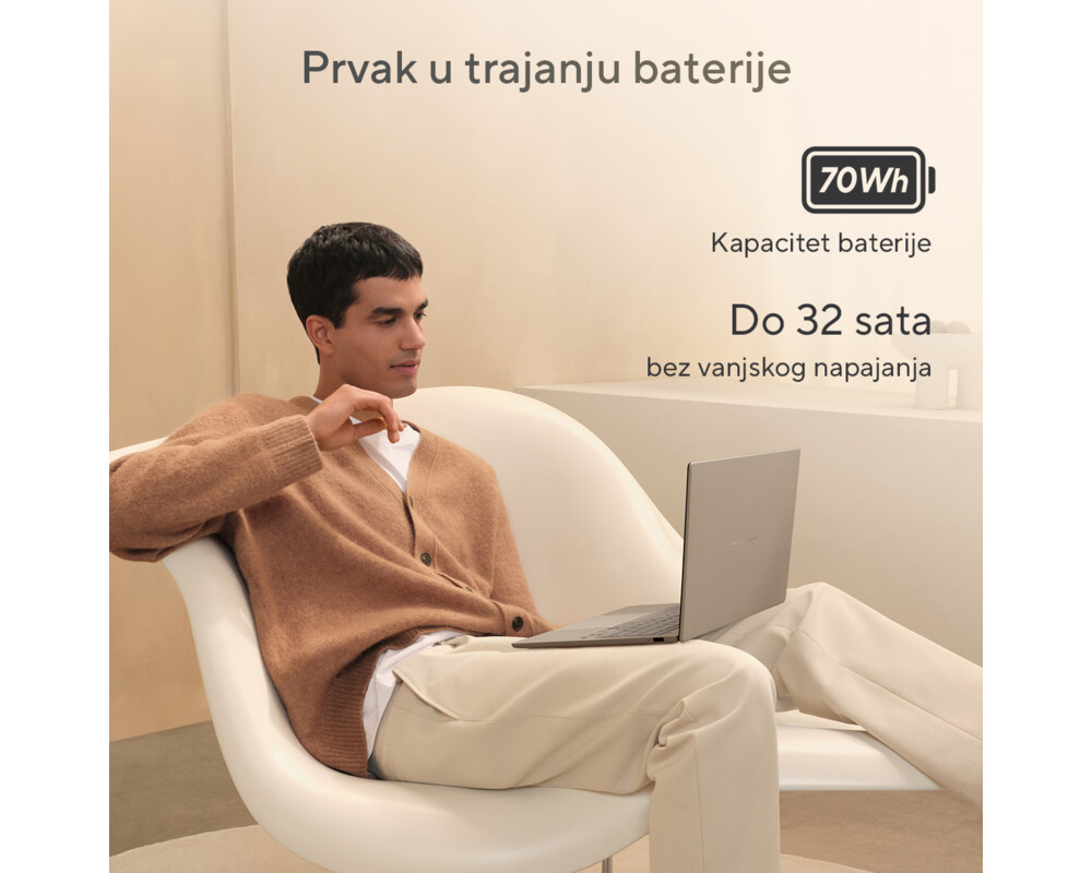 Лаптоп ASUS Zenbook A14 UX3407RA-QD010W 7