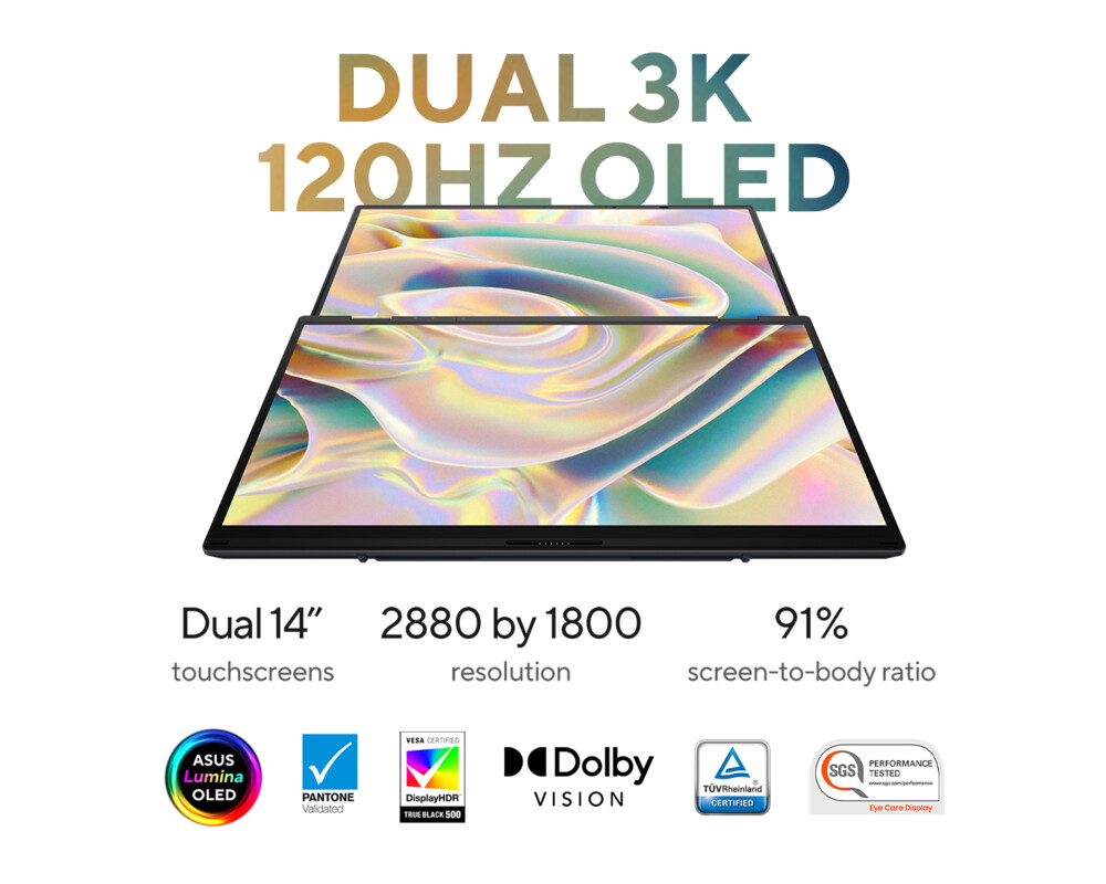 Лаптоп ASUS Zenbook Duo 2024 UX8406CA-QL077X 8
