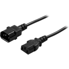  Кабел PowerWalker IEC C13/C, 14 - 1,80 m, 10A, 0.75 mm2 875120 POWER-CABLE-IEC-C13-C14 на топ цена - PIC.bg