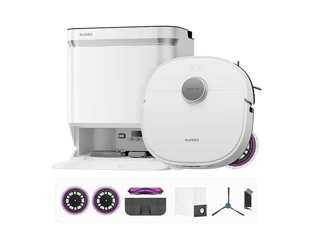 Смарт прахосмукачка Прахосмукачка-робот Eureka - J15 Ultra, бяла 4