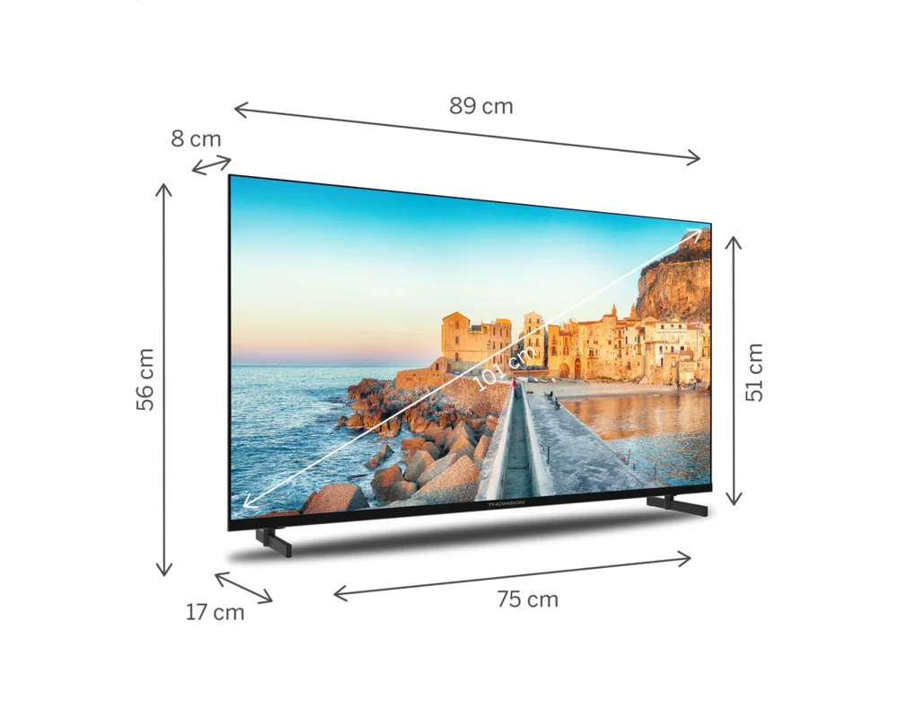 Телевизор Thomson 40" FHD Google TV; 1920 x 1080 (FHD) 3