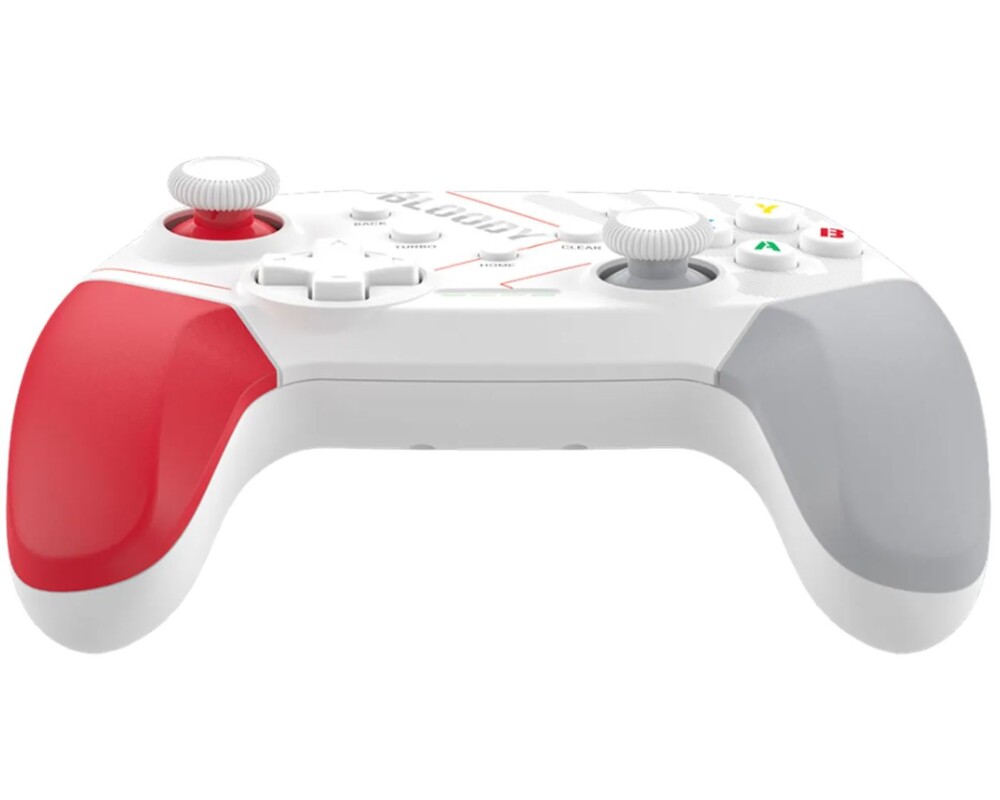 Джойстици и Геймпадове Геймърски контролер A4tech Bloody GPW50, Dual-mode жичен и безжичен, Бял 3