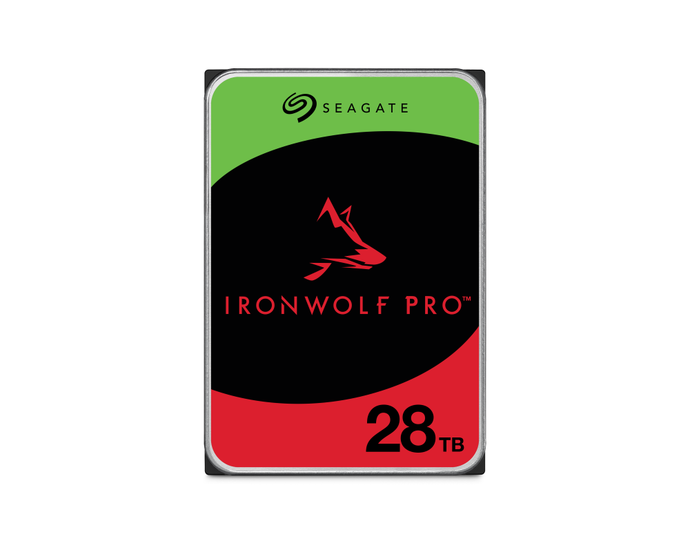 Твърд диск SEAGATE Ironwolf PRO Enterprise NAS HDD 28TB 7200rpm 6Gb 3