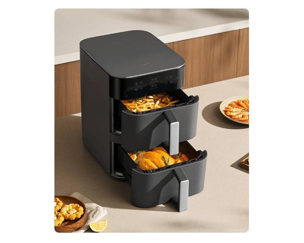 Уред за здравословно готвене Xiaomi Dual Zone Air Fryer 12LEU 10