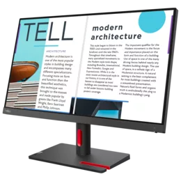   Lenovo 24.5" ThinkVision S25e-30 847278 63E0KAT4EU на топ цена - PIC.bg