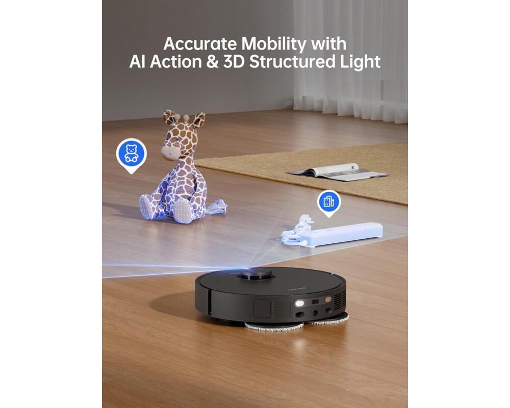 Смарт прахосмукачка Dreame X30 Ultra Robot Vacuum 7