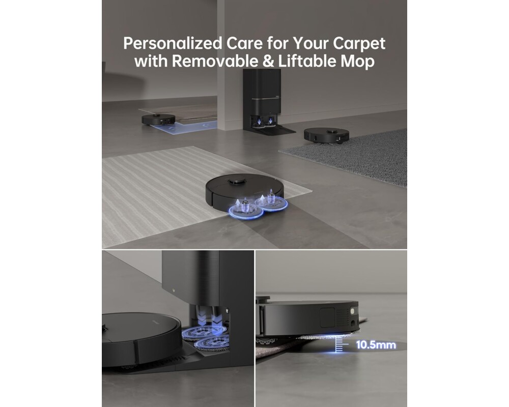 Смарт прахосмукачка Dreame X30 Ultra Robot Vacuum 6