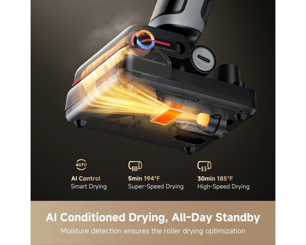 Прахосмукачка Dreame H15 Pro Heat 9