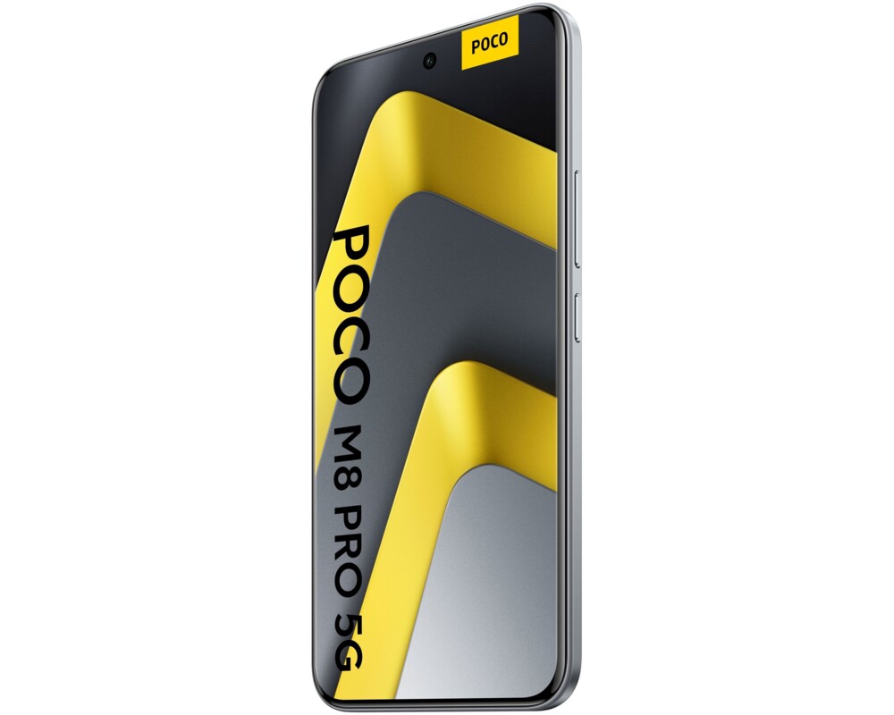 Смартфон POCO M8 Pro 5G, 12GB, 512GB, Silver 4