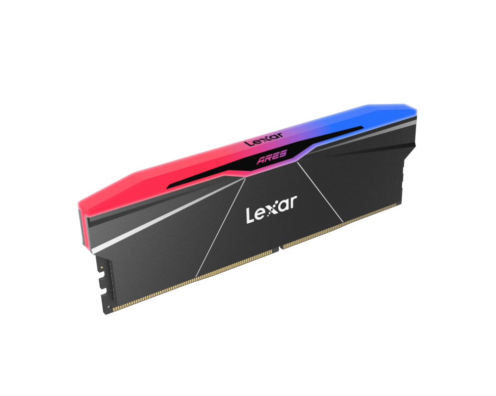 Памет 32GB (2x16GB) Lexar Ares DDR5 6000MHz, RGB, heatsink  2